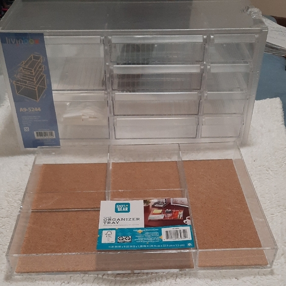 Bundle Of Clear Organizer Trays - Picture 1 of 7